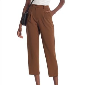 NWOT Good Luck Gem Brown Trousers